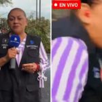 Accidente en vivo: reportera y camarógrafo atropellados en Monterrey
