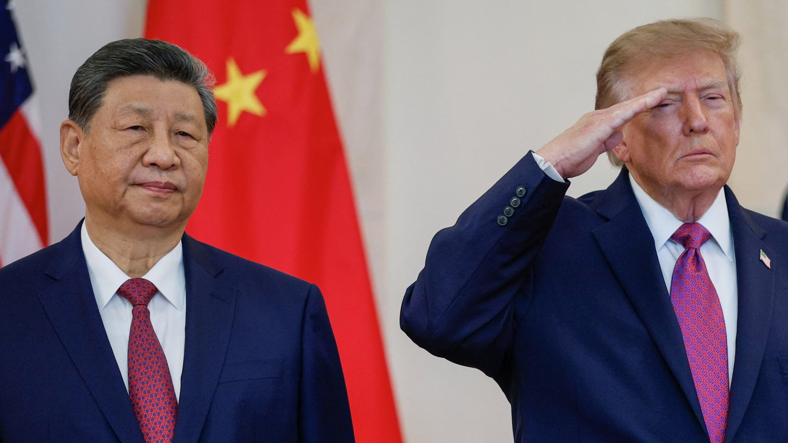 Donald Trump y Xi Jinping en la Casa Blanca, (Washington, Estados Unidos)