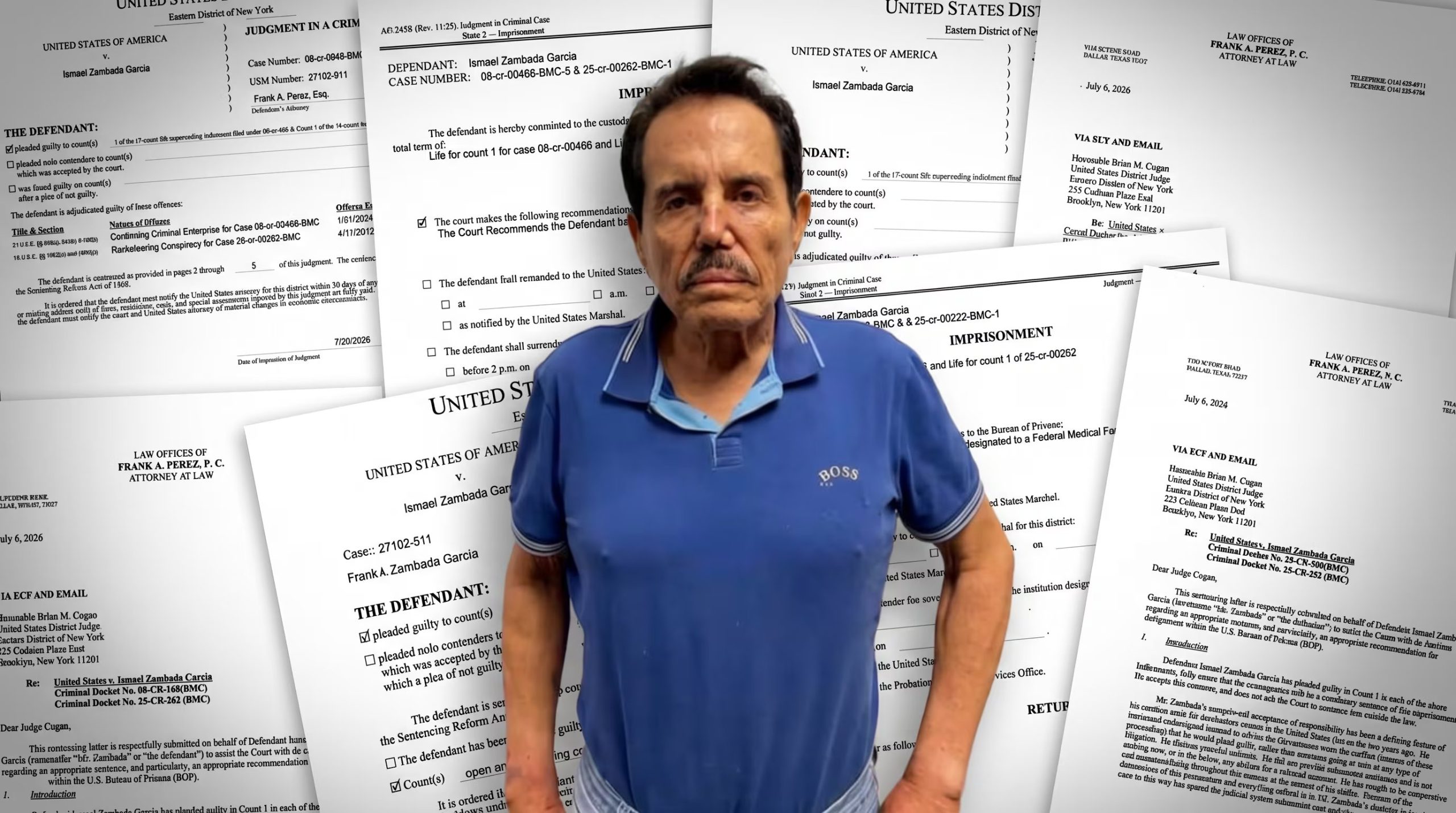 No hay vuelta atrás: el documento oficial de la cadena perpetua de “El Mayo” Zambada ya salió del tribunal federal de Brooklyn (Imagen Ilustrativa Infobae)