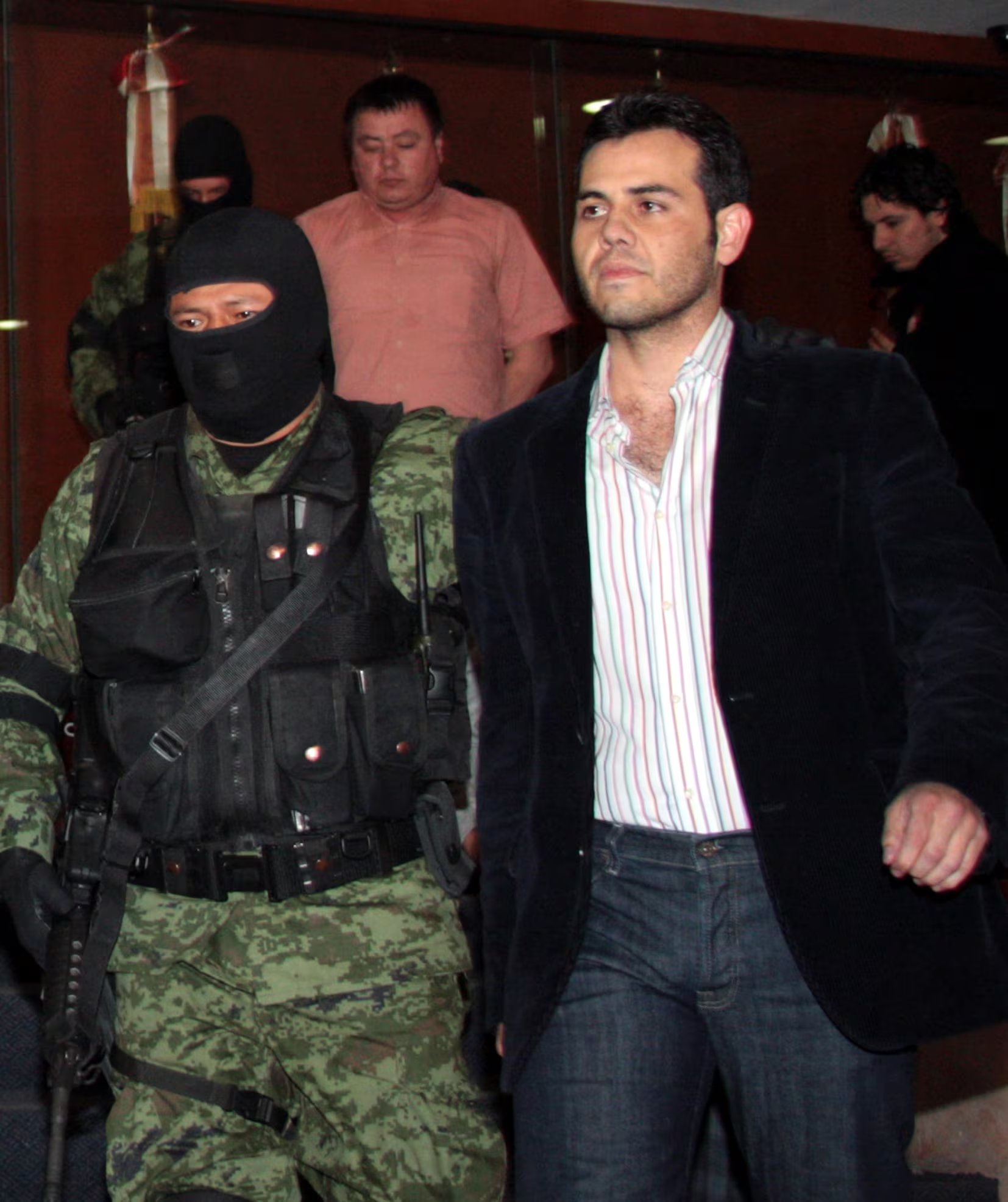Detención de El Vicentillo en la CDMX. 
FOTO: ALBERTO VERA/CUARTOSCURO.COM