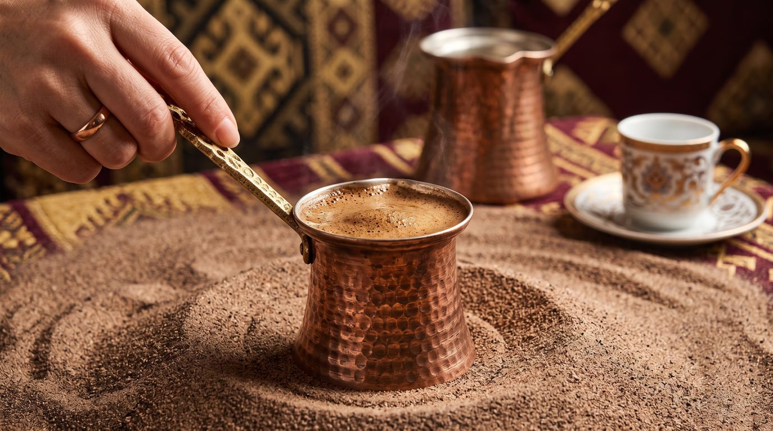 El café a la turca integra las listas desde 2013, sus códigos sociales vinculan hospitalidad, amistad e intercambio cotidiano en Turquía (Imagen Ilustrativa Infobae)