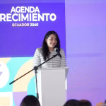 Sariha Moya, exministra de Desarrollo Productivo, será la nueva delegada de Ecuador ante el BID