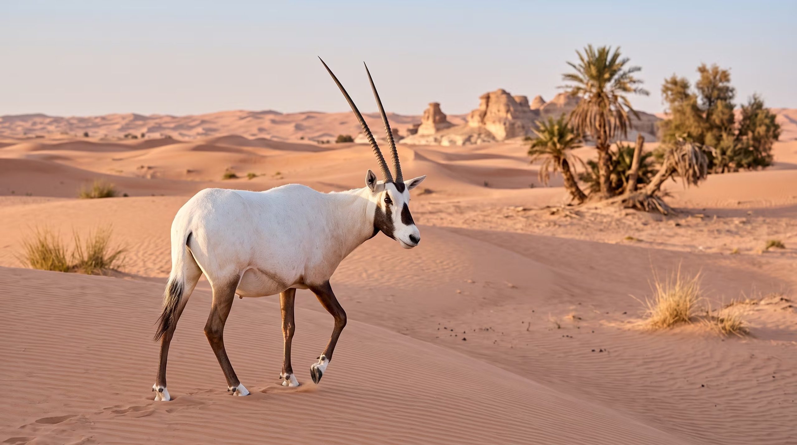 Los programas de conservación ex situ incluyeron planes para el cóndor de California, el hurón de patas negras y el orix árabe (Imagen Ilustrativa Infobae)