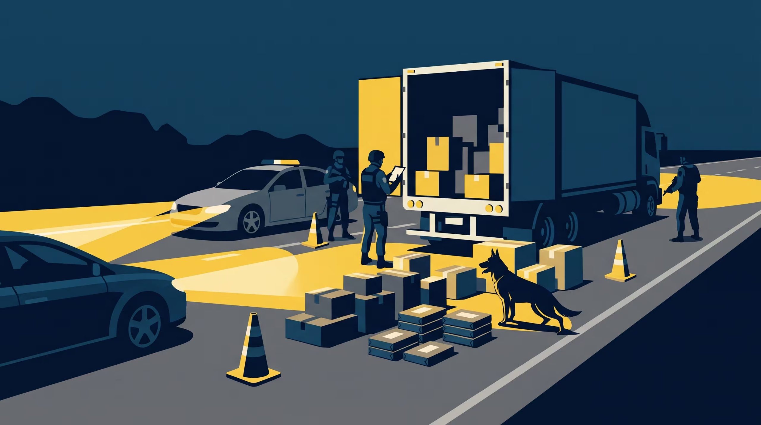 Las autoridades procesarán a siete personas, tres de nacionalidad guatemalteca y cuatro salvadoreños, por los delitos de tráfico ilícito y lavado de dinero tras el operativo realizado de forma terrestre. /(Imagen Ilustrativa Infobae)