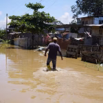 Río Balao y estero Lagarto permanecen desbordados en Guayas