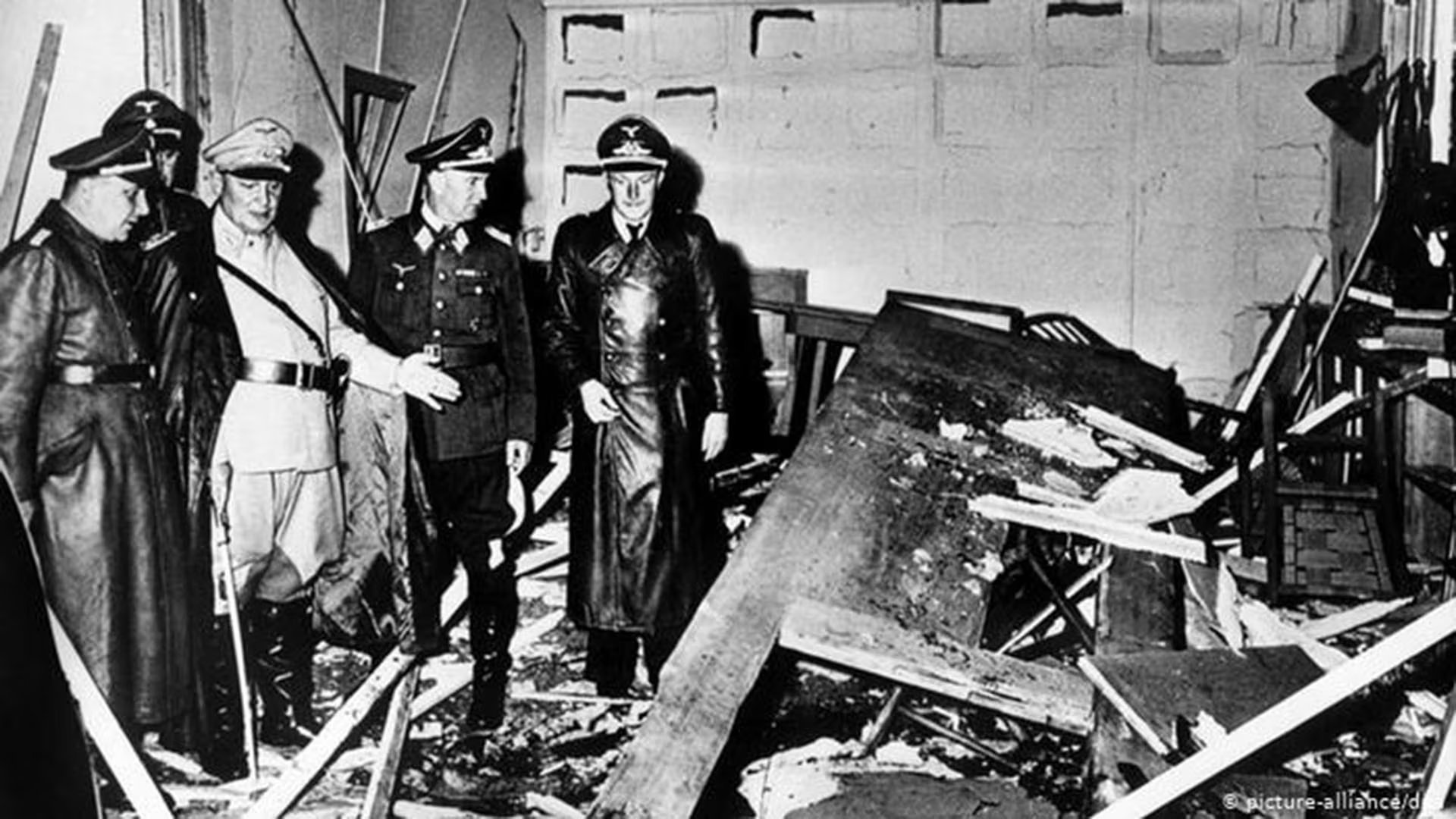 La sala en la que los conspiradores hicieron estallar una bomba para asesinar a Hitler.