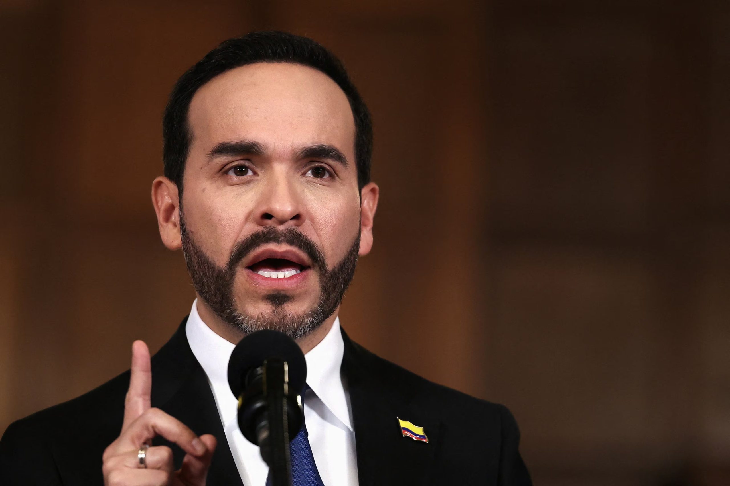 El presidente colombiano, Abelardo de la Espriella (REUTERS)