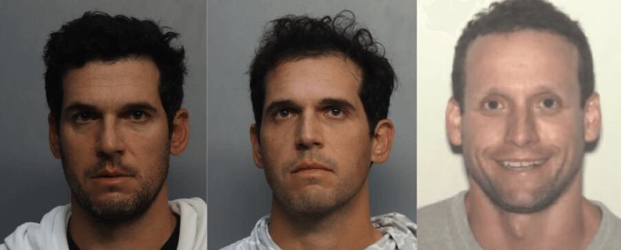 El jurado declaró culpables a Alon y Tal Alexander de trata sexual de una menor, y a Oren Alexander de explotación sexual de una menor (State Attorney's Office)