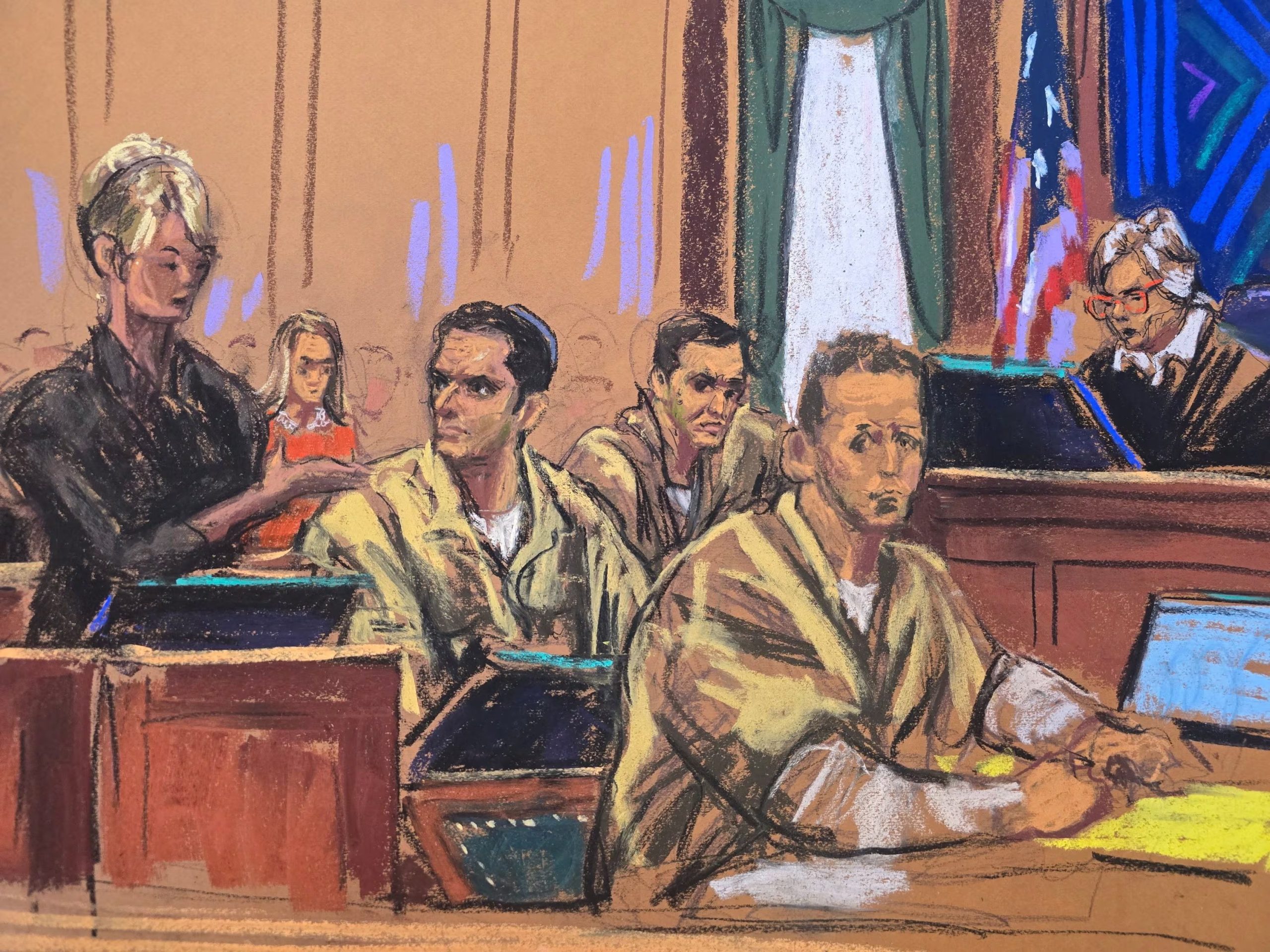 Oren y Tal Alexander operaban en el negocio de bienes raíces exclusivos en Manhattan antes de su arresto a fines de 2024 (REUTERS/Jane Rosenberg)