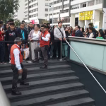 Tres estaciones del Metro de Quito cerradas por intensas lluvias y presencia de granizo este jueves