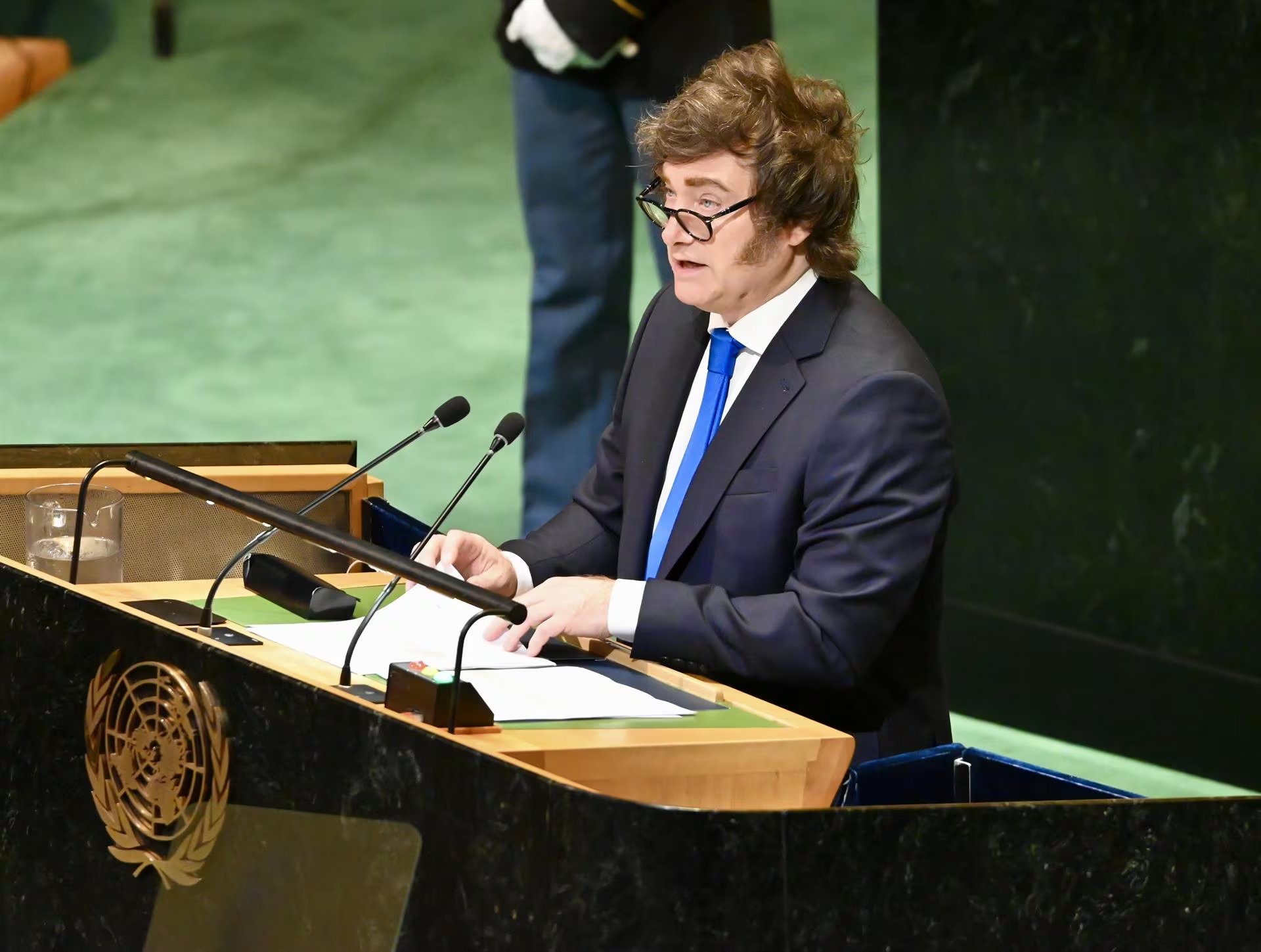 El presidente Milei habló ante la Asamblea General de Naciones Unidas sobre el reclamo de soberanía de Argentina sobre Malvinas