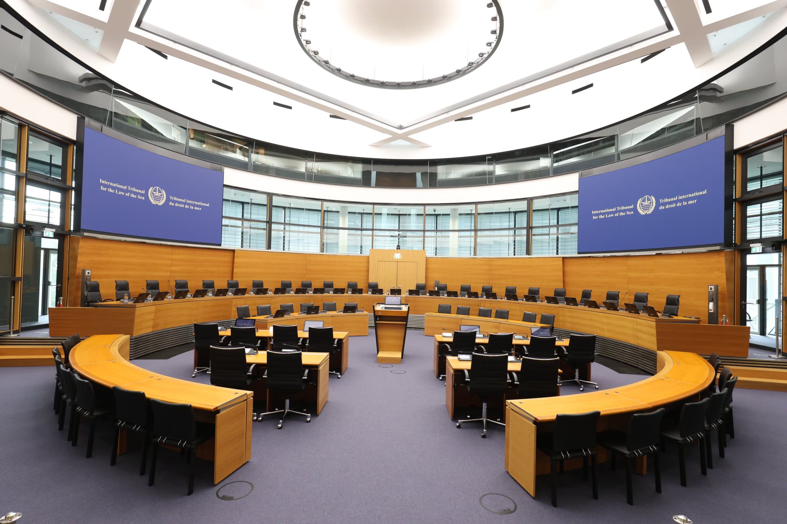 La sede del Tribunal del Mar donde se debaten los recursos presentados por los países miembros