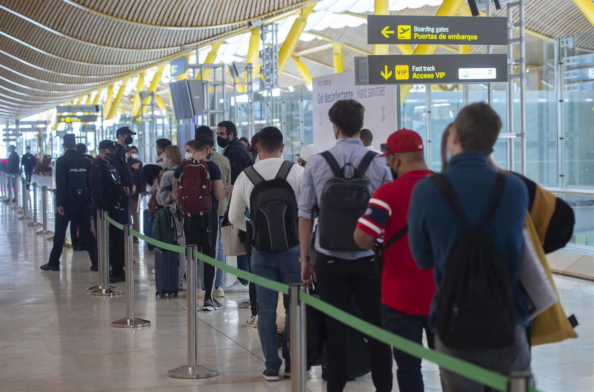 España hace parte de los países del espacio Schengen que permiten a los colombianos realizar visitas cortas sin visa, bajo las condiciones establecidas -crédito Alberto Ortega/Europa Press
