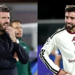 Carrick y la polémica con Bruno Fernandes: «Más allá del sistema o la táctica que emplees, si no corres, no ganas»