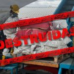 Ministerio del Interior informa sobre decomiso de cocaína y destrucción de 6,2 toneladas de droga en Esmeraldas