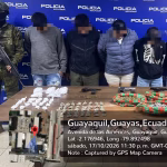 Cinco presuntos integrantes de los Chone Killers fueron aprehendidos en Pascuales