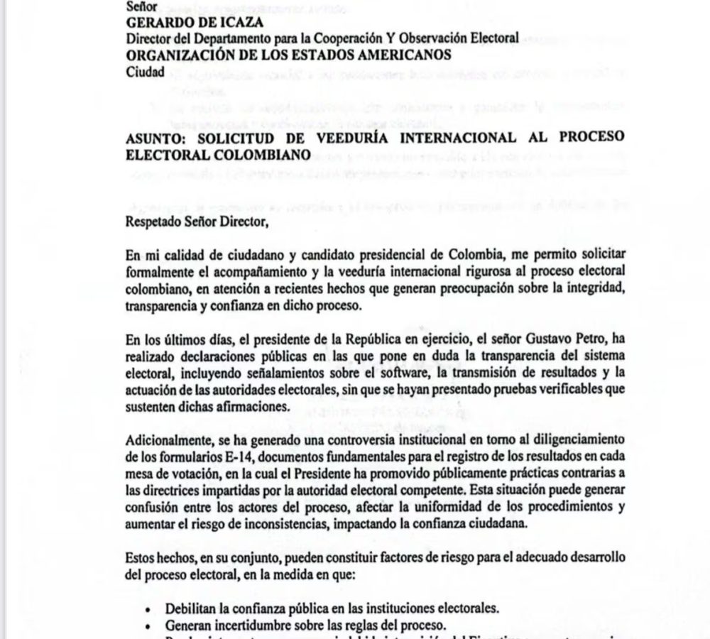 David-Luna-pidio-a-la-OEA-y-ONU-hacer-veeduria-en